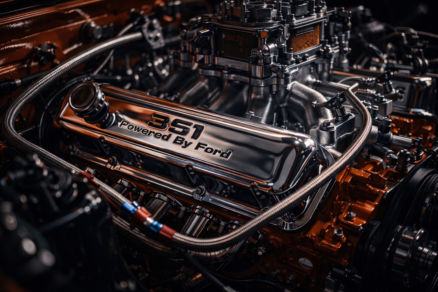 351 Windsor V8 engine